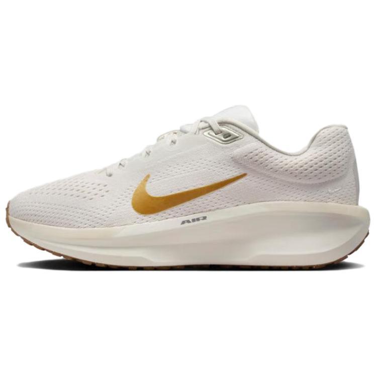 Nike Winflo 11 Phantom Light Orewood Brown Coconut Milk Metallic Gold Women's