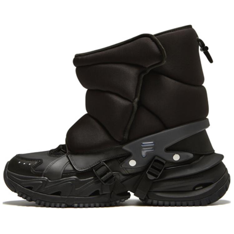 FILA FUSION Armour Boot Casual Shoes Women's High-Top Black