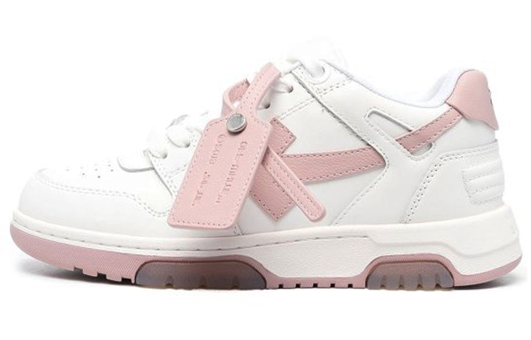 OFF WHITE Out Of Office Low Top Sneaker 'White Pink' Women's
