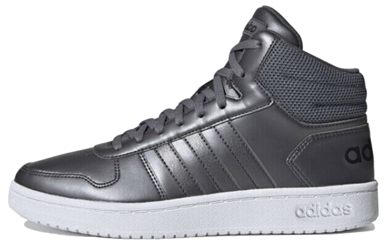 Adidas Neo Hoops 2.0 Mid 'Grey White' Women's