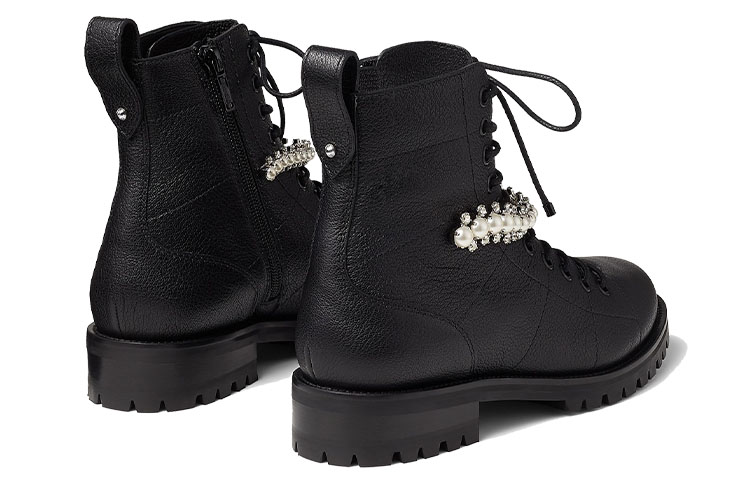 Jimmy Choo Cruz Combat Ankle Boots