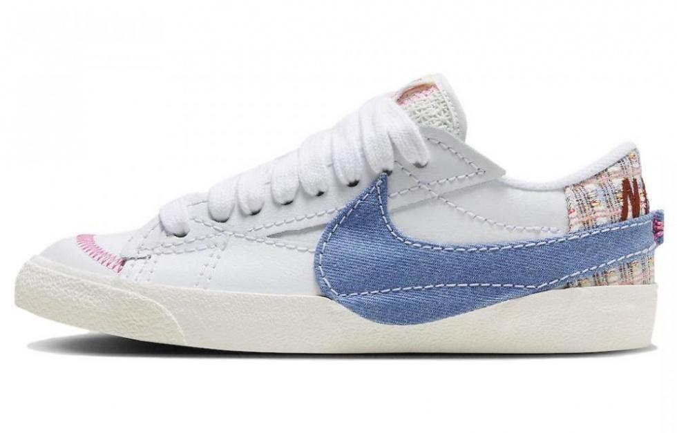 Nike Blazer Low 77 Jumbo Denim Swoosh Boucle Women's
