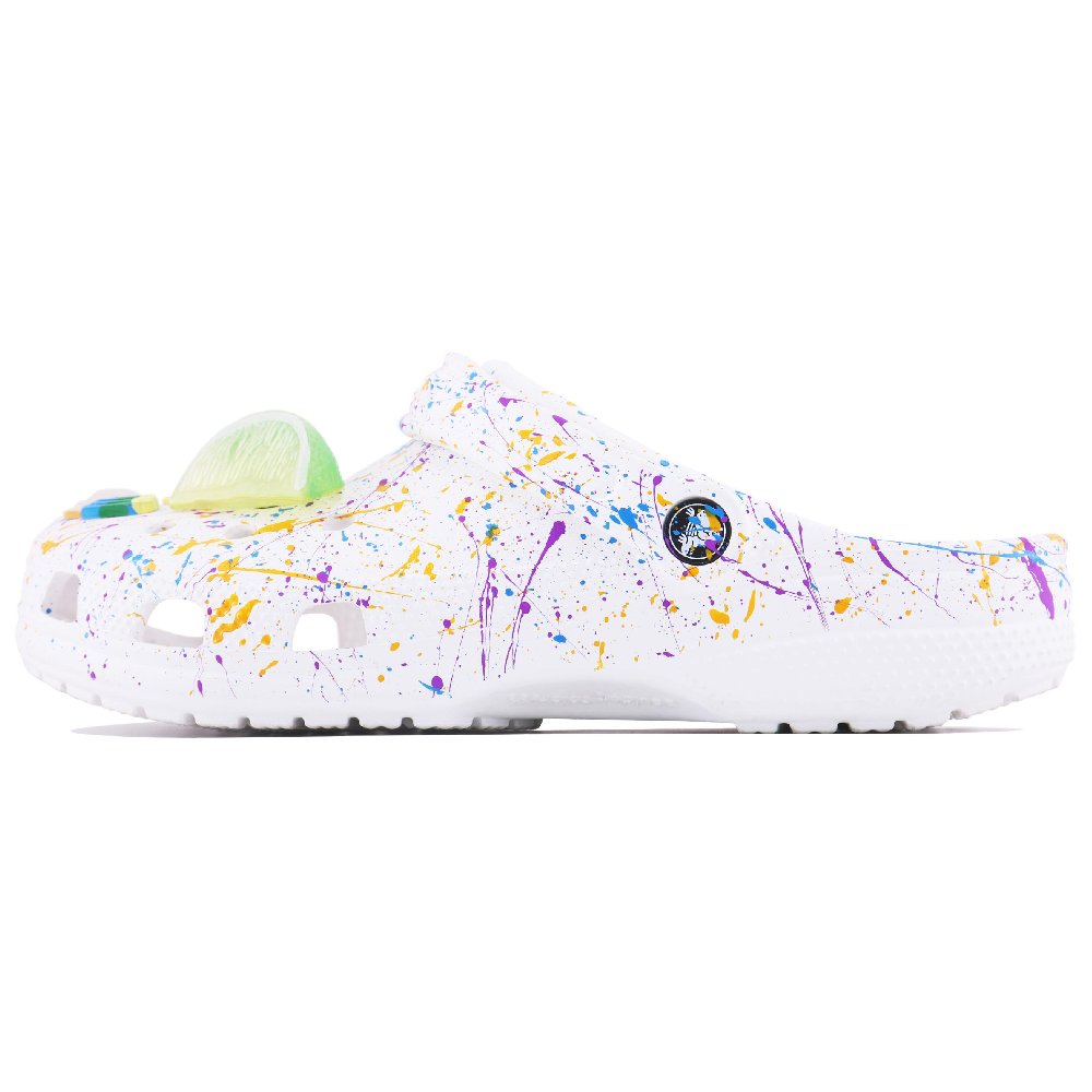 Crocs Classic Clog Sea Salt Bubble SDS Clogs Unisex White