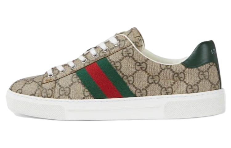 GUCCI Women's Ace 'GG Crystal Canvas   Beige' Women's