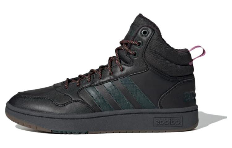 Hoops 3.0 Adidas Neo Mid Winter 'Black Shadow Green Gum'