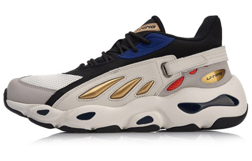 LiNing Chunky Sneakers Men Low-Top Blue/White