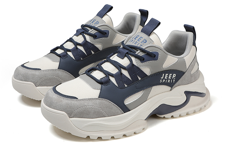 JEEP SPIRIT Low Top Casual Shoes Men's Blue купить в интернет-магазине Yoocart с быстрой доставкой по России.