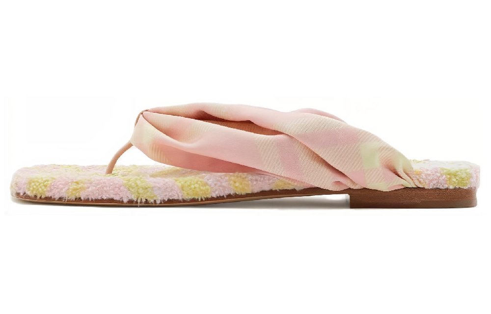 Burberry Flip Flops Women's Pink