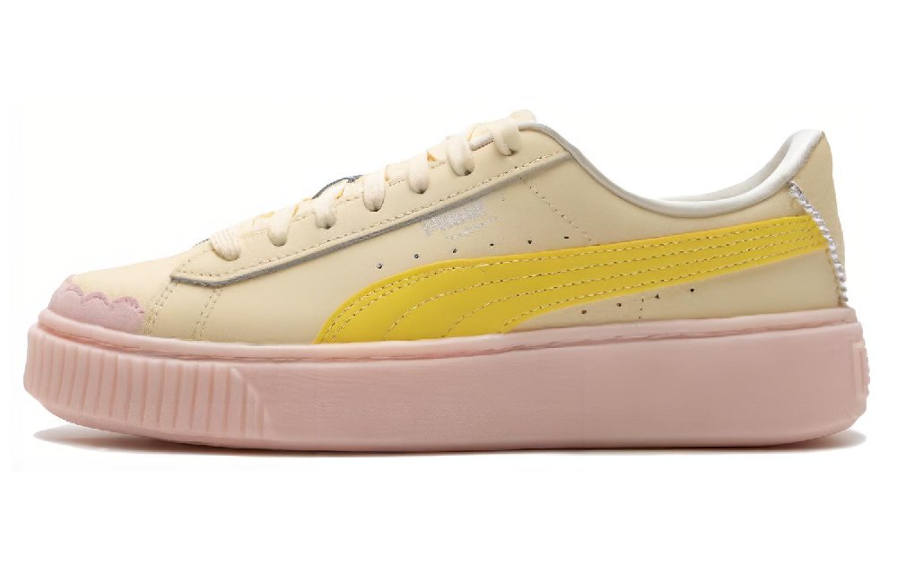 PUMA Suede Classic Low 'Light Pink Yellow' Women's