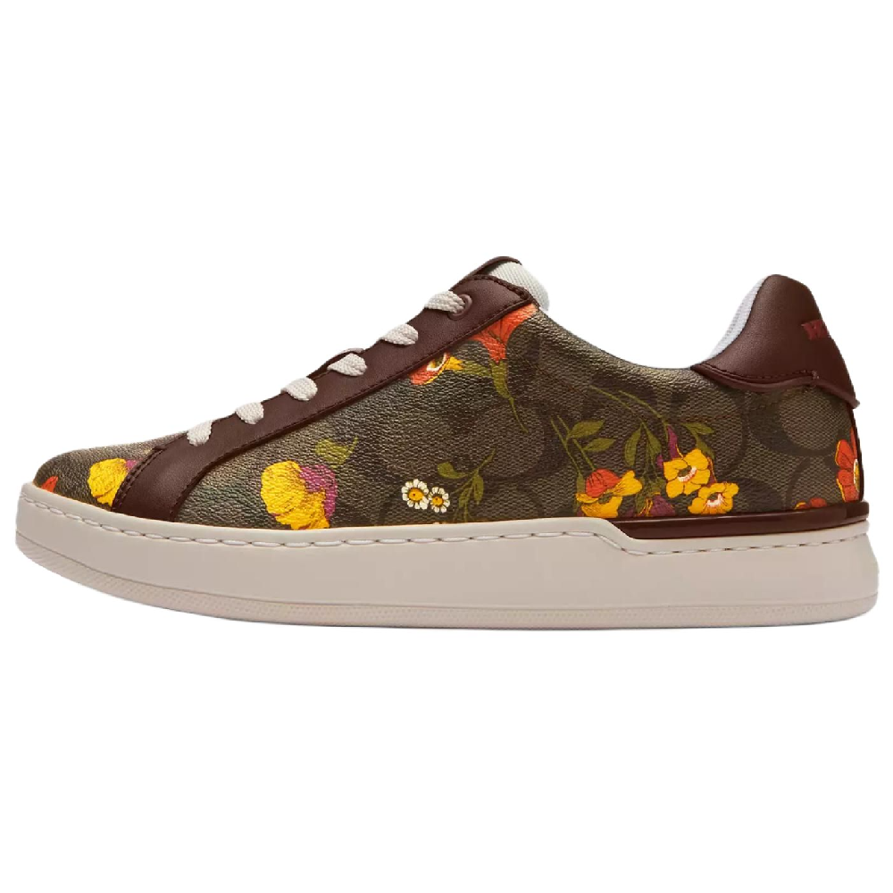 COACH Low-Top Skateboard Shoes Women's Brown