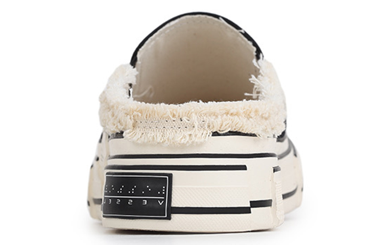 VESSEL G.O.P. Black Slip On No Laces Low-Top Canvas Shoes Unisex Black купить в интернет-магазине Yoocart с быстрой доставкой по России.