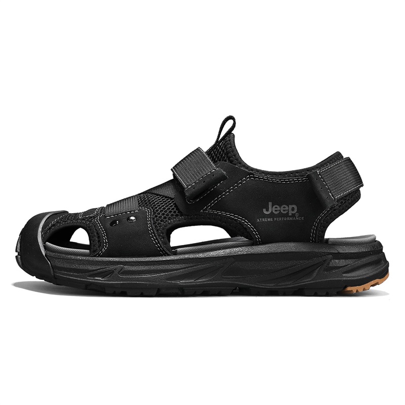 Jeep River Trekking Shoes Men Black