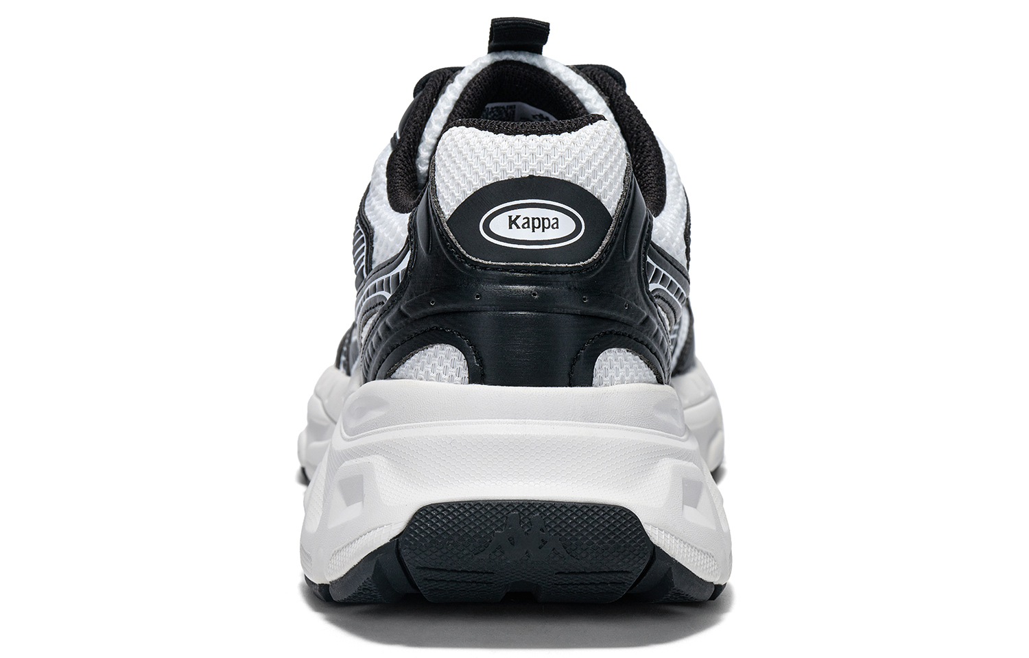 Kappa Slip Resistant, Abrasion Resistant, Breathable, Height Increasing Low Top Running Shoes Unisex Black White купить в интернет-магазине Yoocart с быстрой доставкой по России.