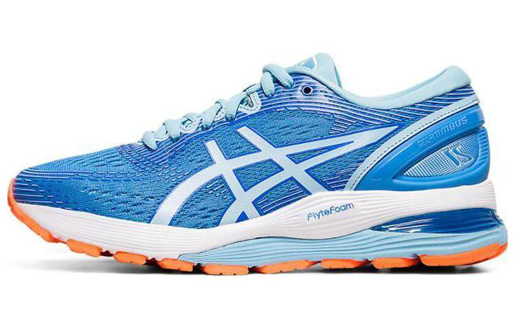 Asics Gel Nimbus 21 Wide 'Blue Coast Skylight' Women's