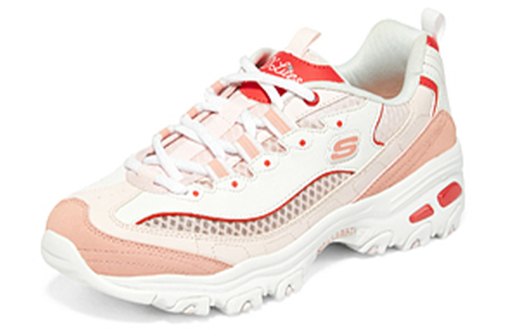 Skechers D'Lites 'White Pink' Women's