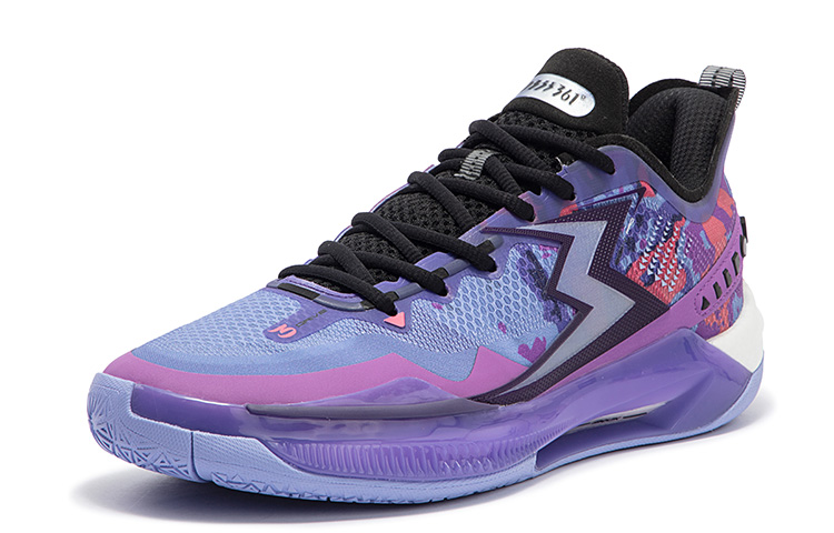 361° BIG3 5.0 Quick PRO Basketball Shoes Men Low-Top Pink