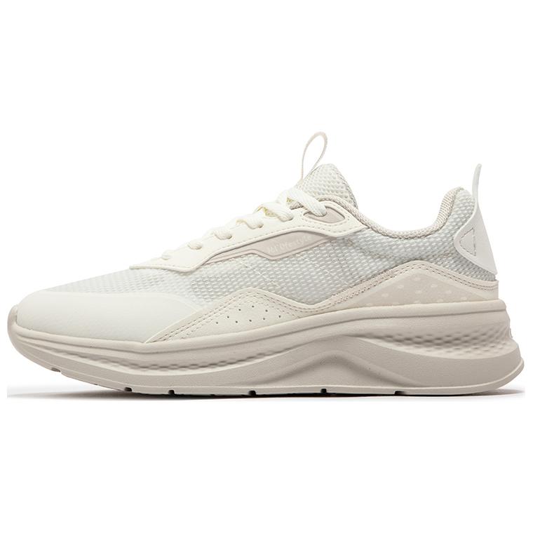 361° Life Collection Slip Resistant And Breathable Low Top Running Shoes Women's White Gray