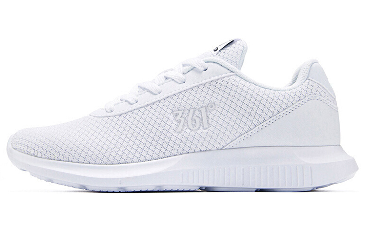 361° Breathable Cushioning Lightweight Low-Top Running Shoes Women's White