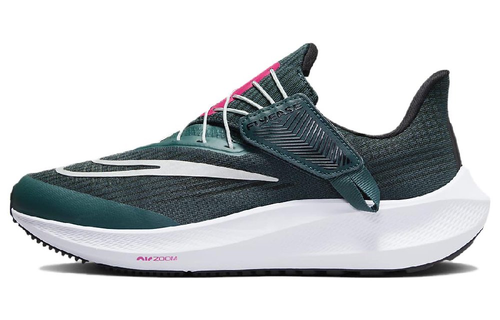 Nike Air Zoom Pegasus 39 FlyEase 'Deep Jungle Metallic Silver' Women's