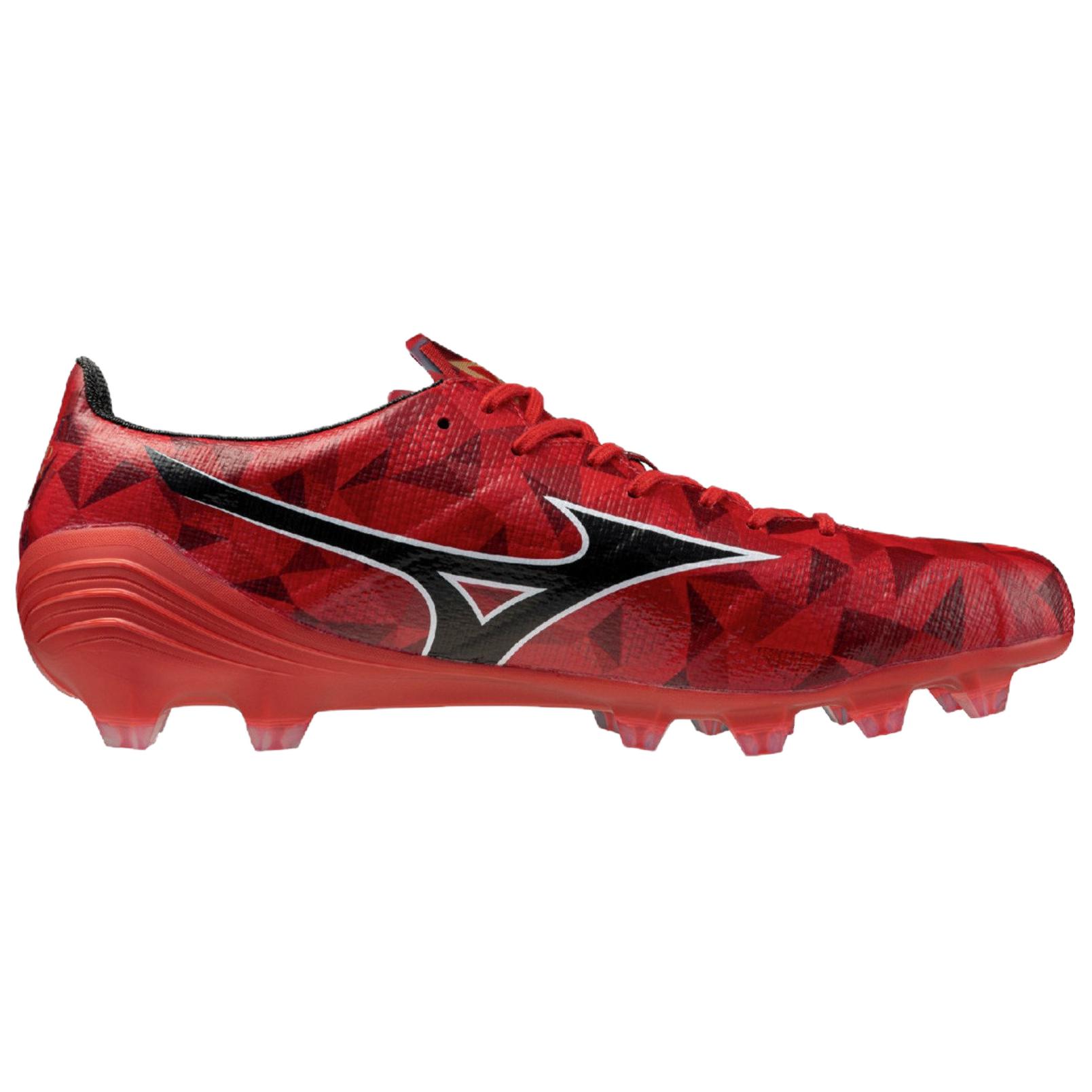 Mizuno Alpha 2 Abrasion Resistant Soccer Shoes Unisex Red