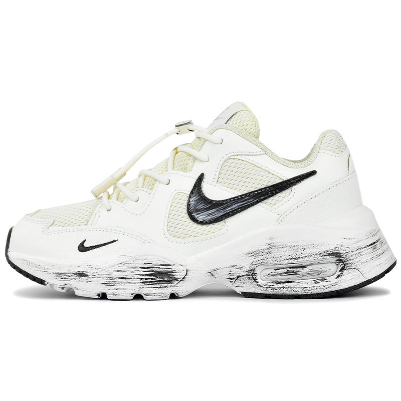 Nike Air Max Fusion Wear resistant And Lightweight Low top Running Shoes Men's Light Green