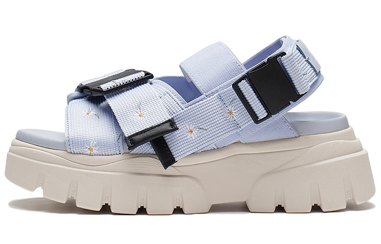 LiNing Beach Sandals Women's White/Blue