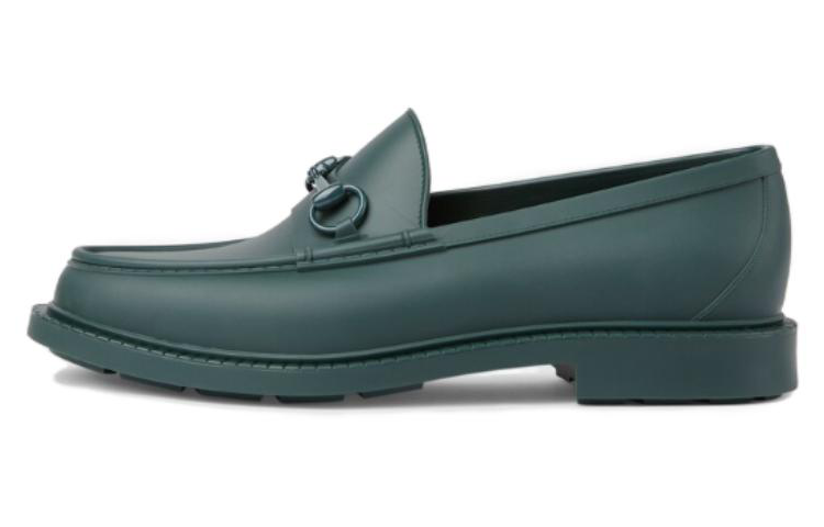 GUCCI Loafer 'Lacquered Horsebit   Vintage Green'
