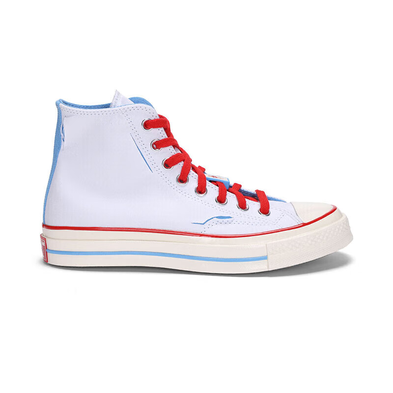 Converse CHUCK TAYLOR Anti-Slip Wear-Resistant High-Top Canvas Shoes Unisex White Blue