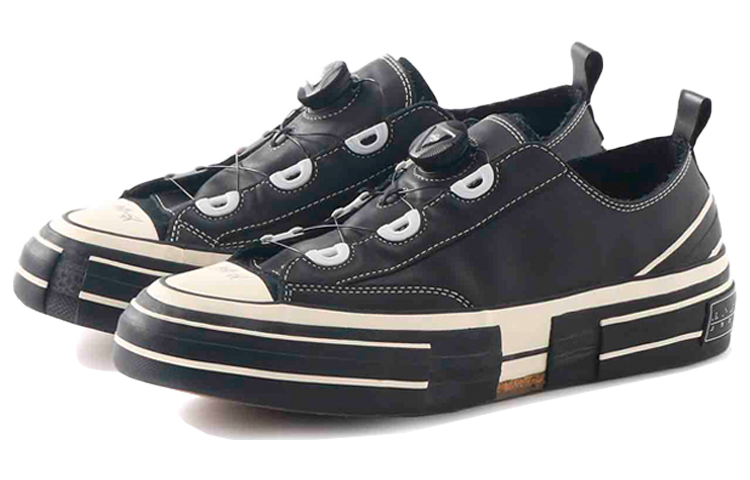 Yohji Yamamoto x VESSEL Low-Top Skateboard Shoes Unisex Black