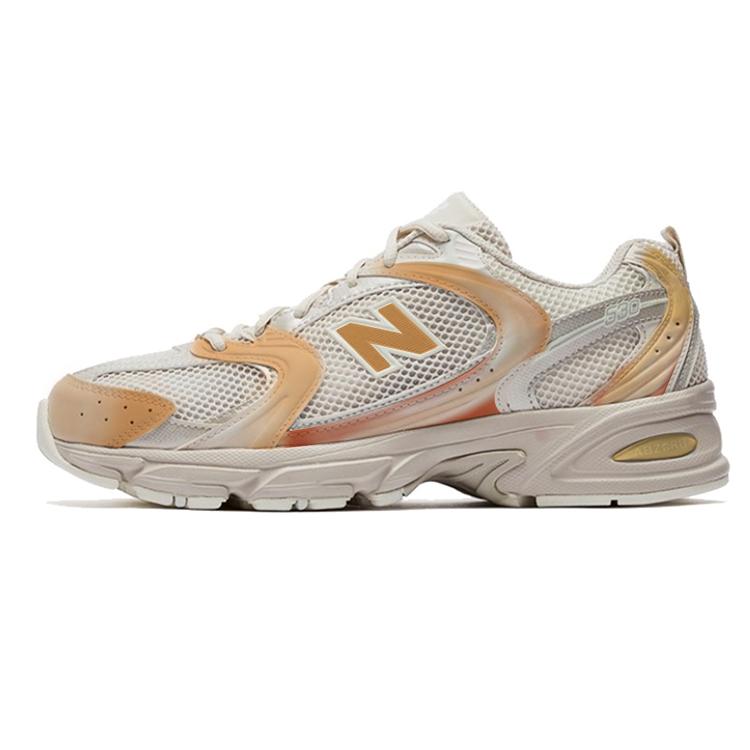 New Balance NB 530 Anti-Slip And Wear-Resistant Breathable Low-Top Running Shoes Unisex Milk Tea Beige