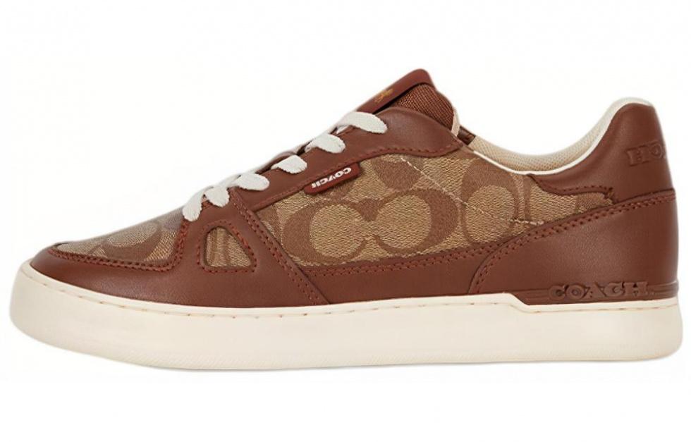 COACH Clip Sneakers Brown