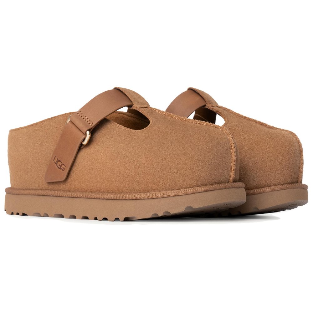 UGG EVA Abrasion-Resistant Slip-Resistant Wrap-toe Slippers Women's Brown