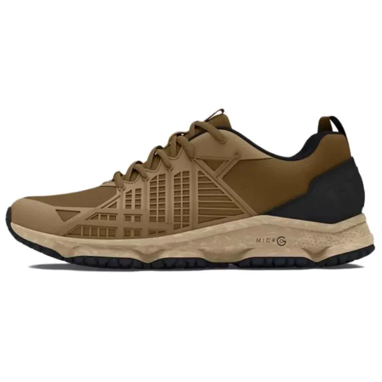Under Armour Micro G Strikefast Anti Slip Wear Resistant Low Top Training Shoes Men's Khaki