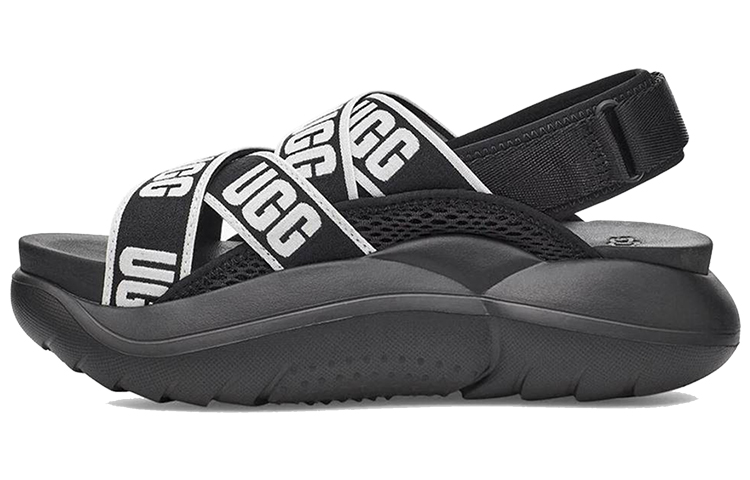 UGG La Cloud Collection Sports Sandals 'Black' Women's