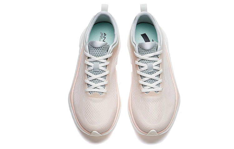 ANTA Four Generations Of Hydrogen Running Shoes Women's Low top White Pale Pink/White Gray Green купить в интернет-магазине Yoocart с быстрой доставкой по России.