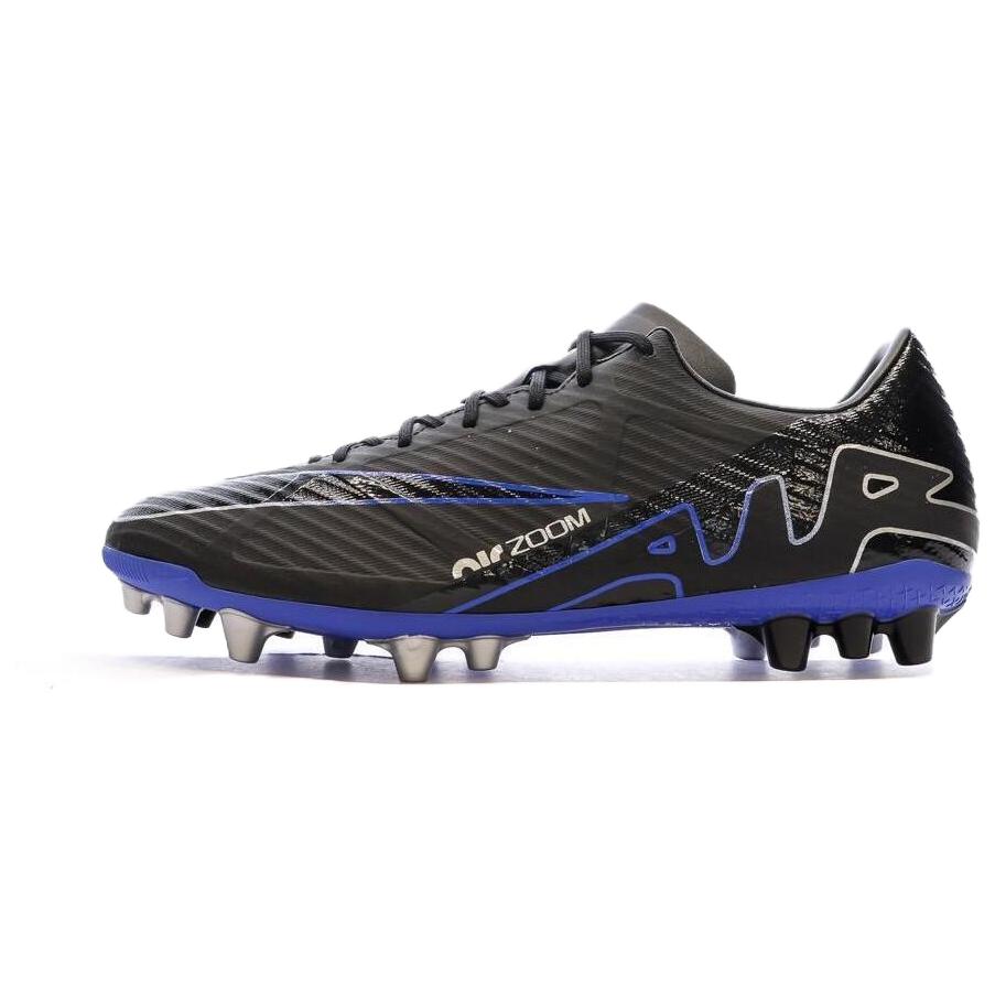 Nike Zoom Vapor 15 Academy Abrasion Resistant Soccer Shoes Men's Black Blue