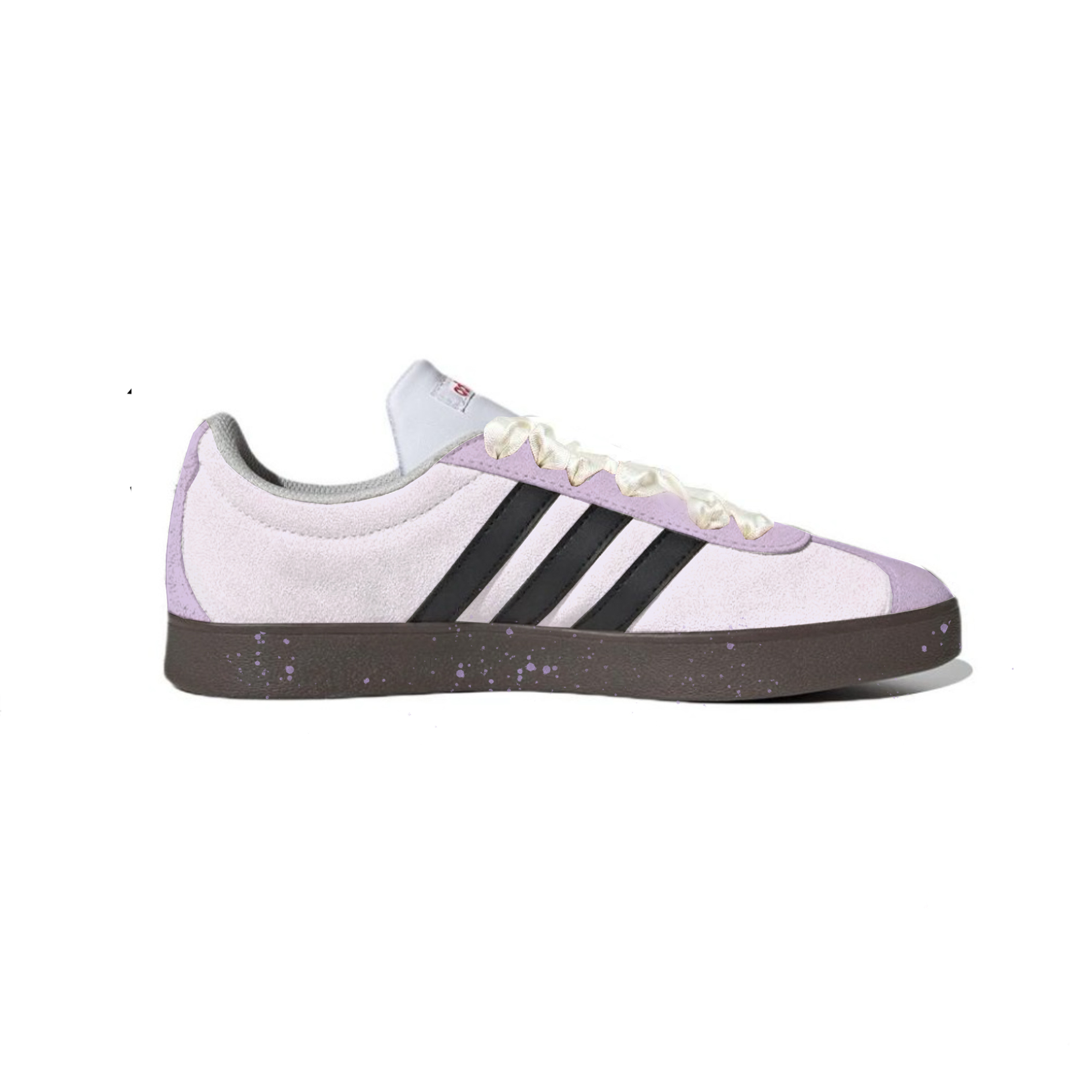Adidas Neo VL Court Lifestyle Anti Slip Wear Resistant Low Top Skateboard Shoes Unisex Purple купить в интернет-магазине Yoocart с быстрой доставкой по России.