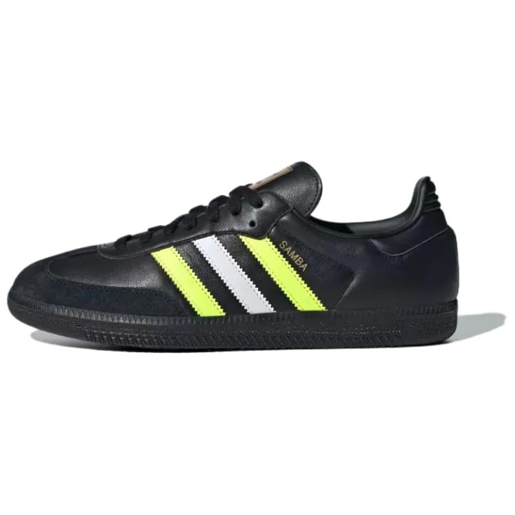 Adidas Samba Og Core Black Solar Yellow