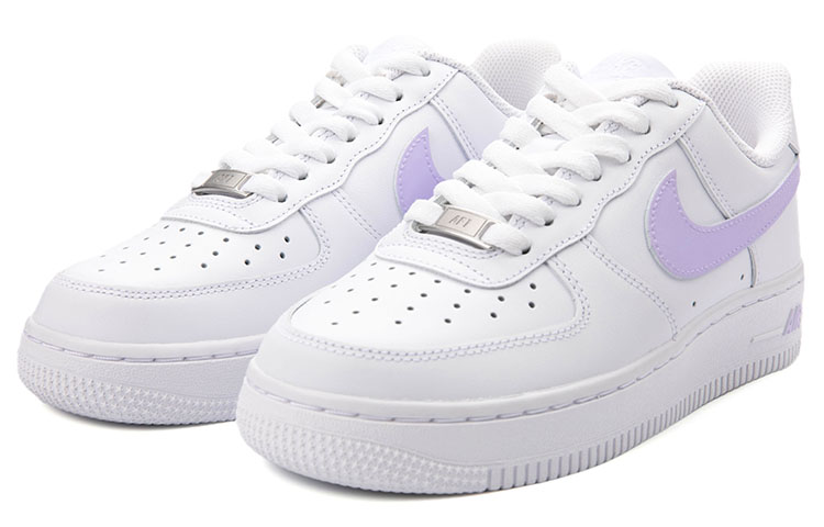 Nike Air Force 1 07 Air Force 1 Anti Slip And Wear Resistant Lightweight Low Top Skateboard Shoes Women's Purple White купить в интернет-магазине Yoocart с быстрой доставкой по России.