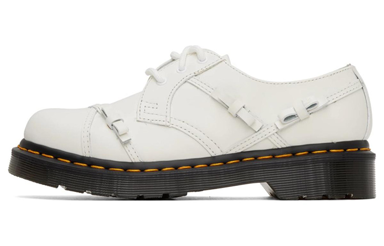 Dr.Martens 1461 Bow Smooth Leather Oxford Shoes 'White' Women's