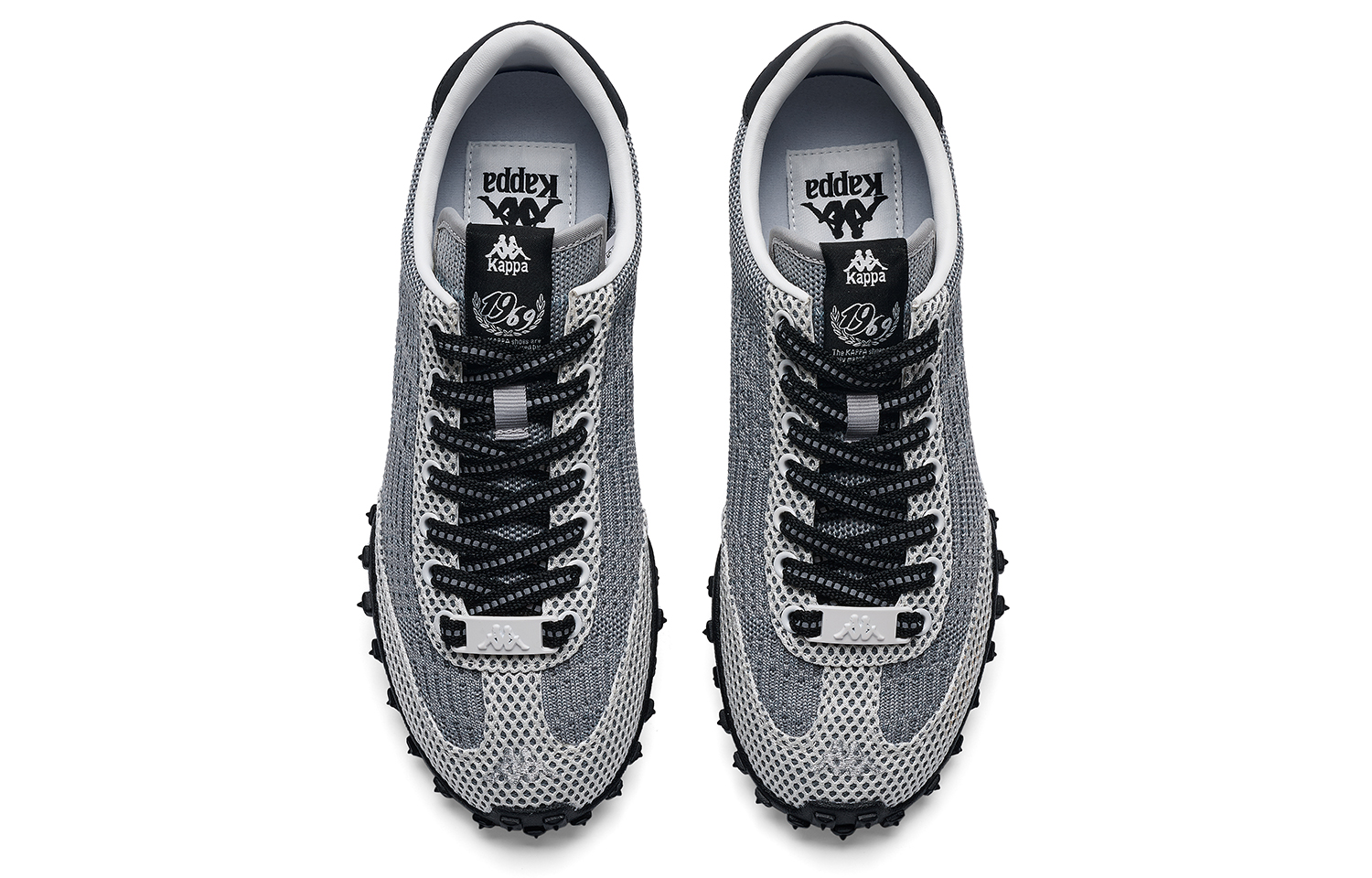 Kappa Lightweight And Breathable Low Top Running Shoes Women's Gray Black купить в интернет-магазине Yoocart с быстрой доставкой по России.