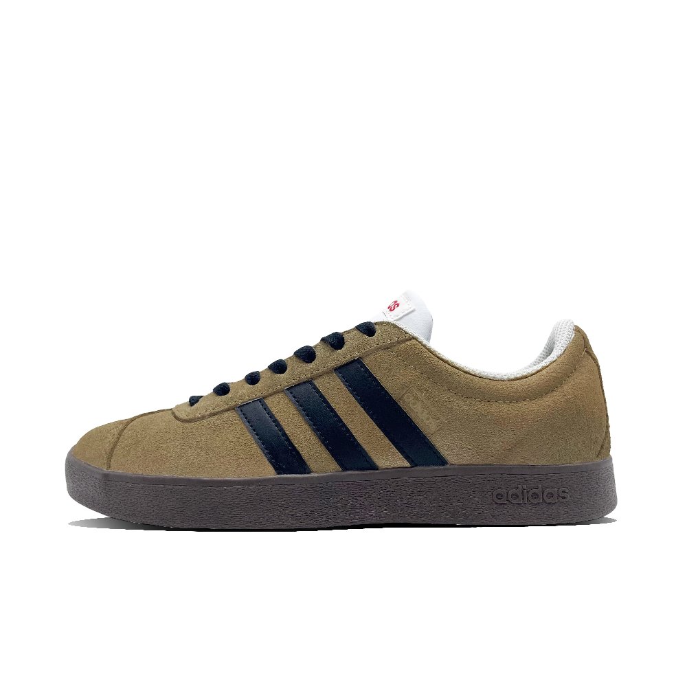 Adidas Neo X Adidas Vl Court Collection Skateboard Shoes Unisex Low Top Brown