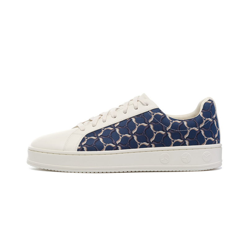 LI NING 1990 Classic Collection Low top Skateboard Shoes Women's Ecru