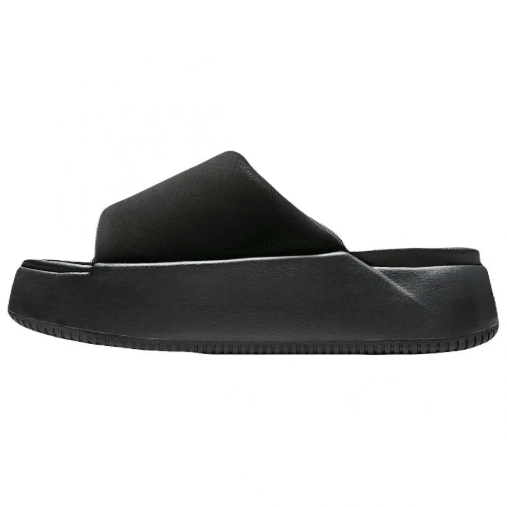 Nike Calm Abrasion Resistant Slide Slippers Women's Black