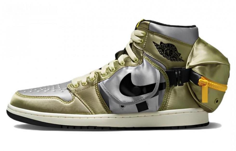 Jordan Air Jordan 1 Винтажные мужские баскетбольные кроссовки с высоким верхом.