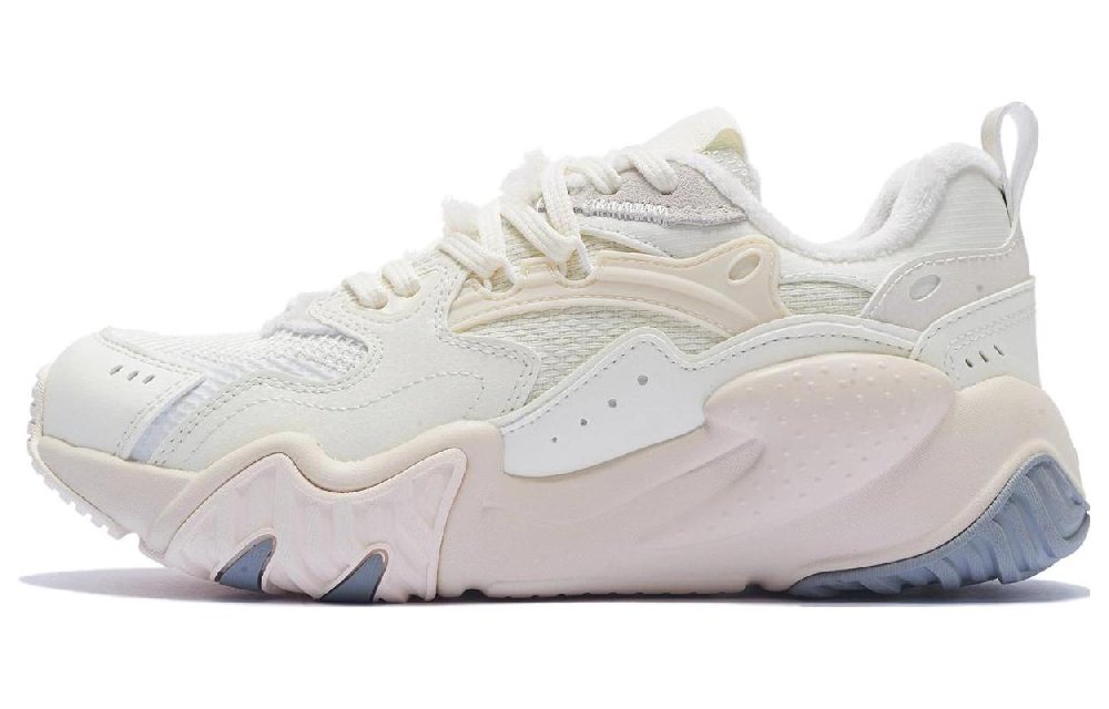 LiNing Cat Paw Lite Low-Top Running Shoes Women's Pink White
