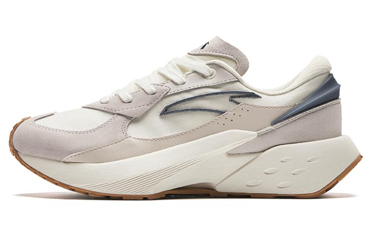 Anta Rock Sugar 4 Cushioning Anti-Slip And Wear-Resistant Low-Top Casual Shoes Women's Ivory White