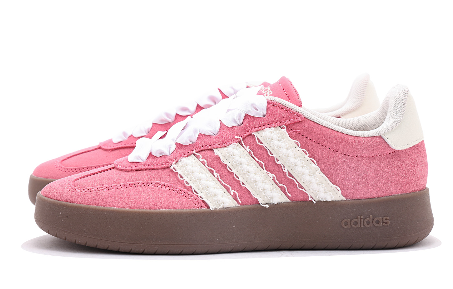 Adidas BARREDA Coverage Abrasion Resistant Low Top Skateboard Shoes Unisex Pink White купить в интернет-магазине Yoocart с быстрой доставкой по России.