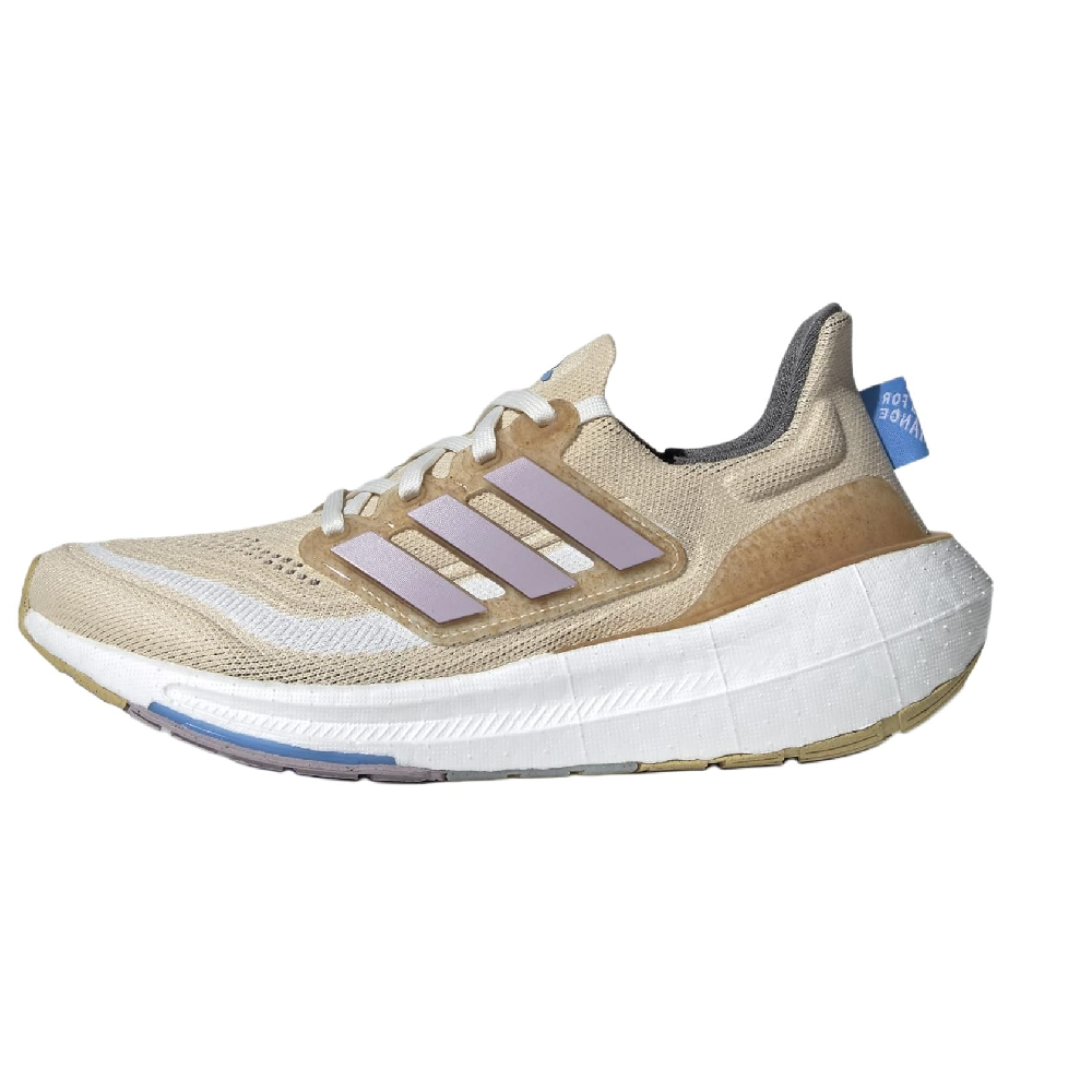 Adidas Ultra Boost Light Crystal Sand Preloved Fig Blue Burst Women's