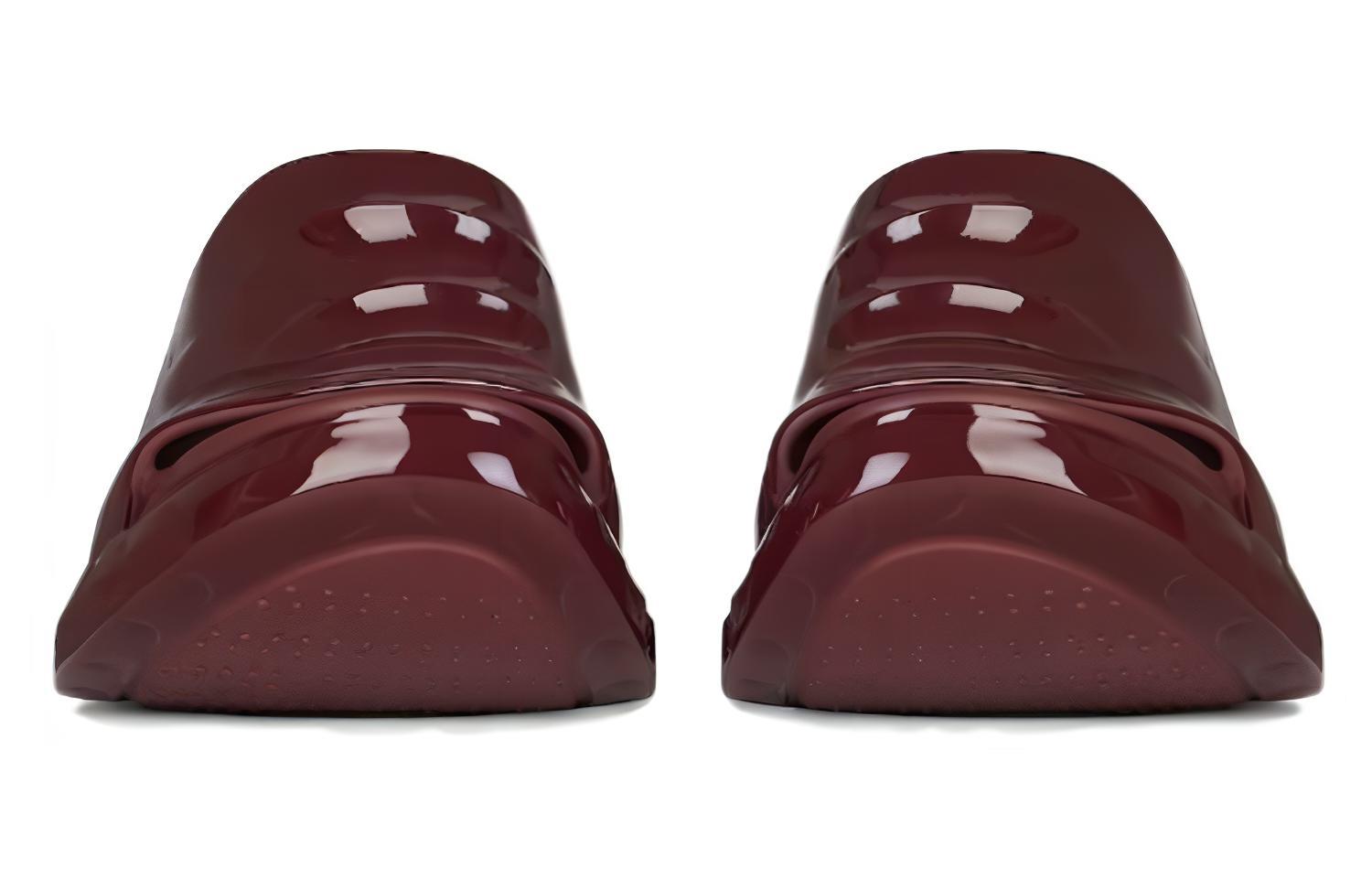 Givenchy Marshmallow Rubber Sole Slide Slippers 11cm Women's Dark Red
